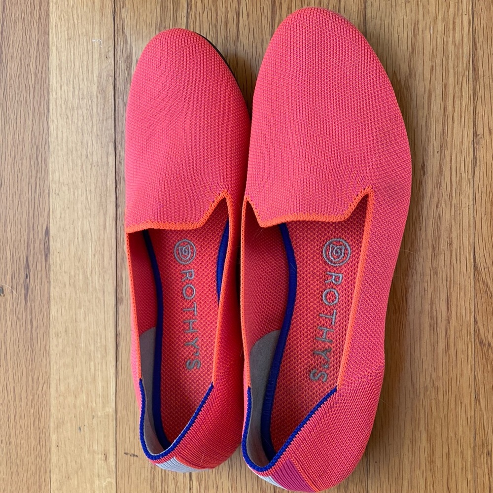 The Loafer by Rothy (hot pink)